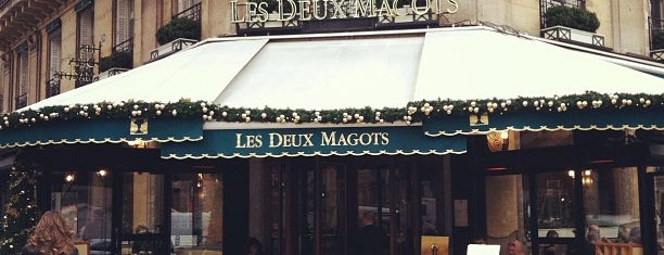 Les Deux Magots is one of Paris.
