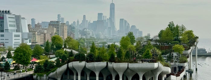 Pier 57 Rooftop Park is one of AM.N.US.E.NYC beckons!.