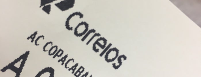 Correios is one of Meus locais.