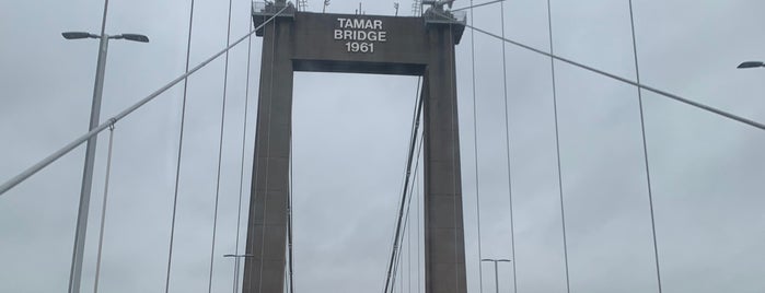 Tamar Bridge is one of The Futurists.