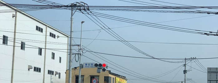 蒲田西交差点 is one of 道路.