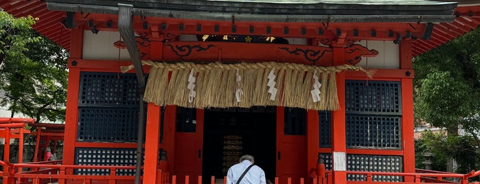 Suikyo Tenmangu Shrine is one of ManCafe's Walking Course.