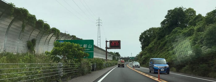 仰木雄琴IC is one of 高速道路 (西日本).