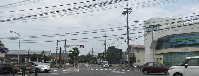 播磨田町南交差点 is one of 守山市の交差点.