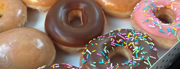 Krispy Kreme Doughnuts is one of LA Treats.