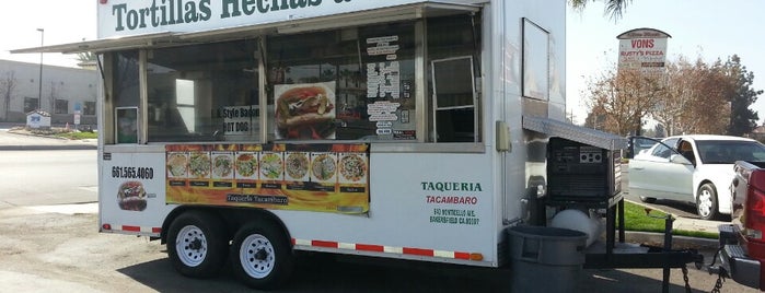 Taqueria Tacamaro Taco Truck is one of Taco shops.