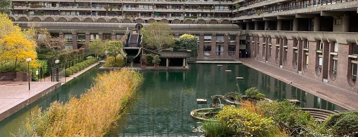 Barbican Exhibition Hall is one of London.