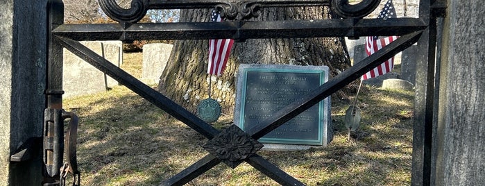 Washington Irving's Grave is one of Westchester County, NY.
