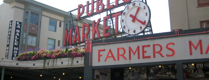 Pike Place Market is one of Seattle Favorites.
