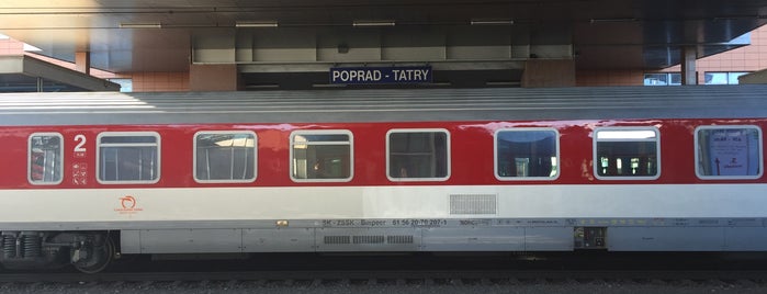 Os • Žilina – Poprad-Tatry (– Košice) is one of Vlaky ZSSK.