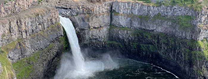 Palouse Falls State Park is one of Places to relax and "get away" in the Palouse.