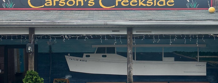 Carson's Creekside is one of Favorite Watering Holes.