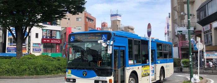 向ヶ丘遊園駅南口バス停 is one of 向ヶ丘遊園駅 | おきゃくやマップ.