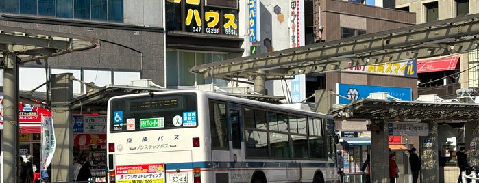 市川駅バス停 is one of 要修正1.