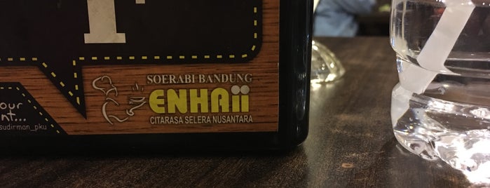 Soerabi Bandung ENHAii is one of Favorite Kuliner.