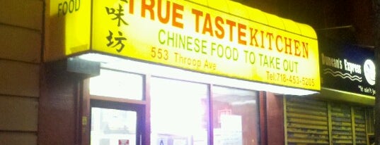 True Taste Kitchen is one of Favorites.