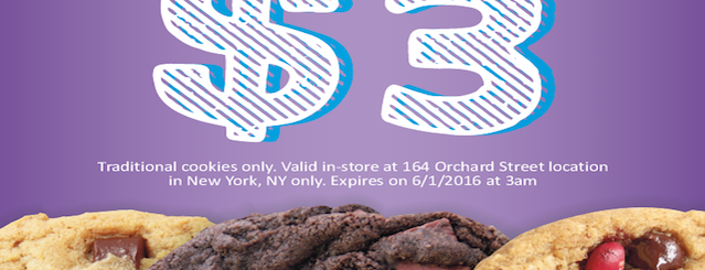 Insomnia Cookies is one of LES History Month Specials for Foursquare Users.