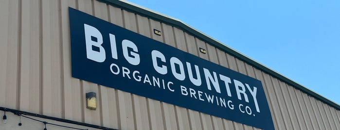 Big Country Organic Brewing Co. is one of Beer and wine.