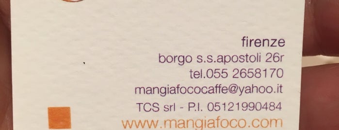 Mangiafoco is one of Switz/North Italy.