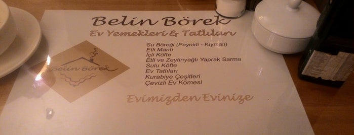 Belin Börek & Ev Yemekleri is one of Hakan 님이 저장한 장소.