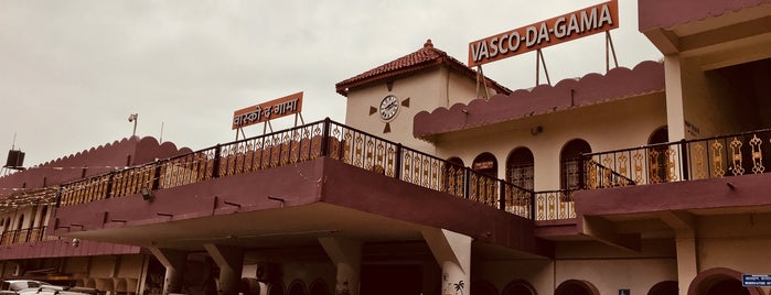 Vasco Railway Station is one of Goa - Visited.