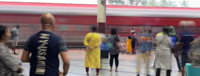 Margao Railway Station is one of Tempat yang Disukai Chetu19.