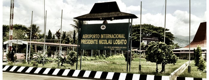 Bandar Udara Internasional Presidente Nicolau Lobato (DIL) is one of Tempat yang Disukai JRA.