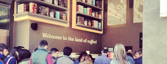 Bruno Coffee Stores is one of Locais curtidos por Nikos.