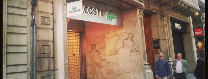 Lacoste is one of Rinat’s Liked Places.