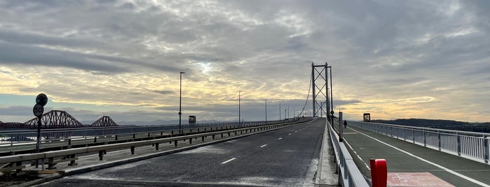 Forth Road Bridge Viewpoint (North) is one of Scotland | Highlands.
