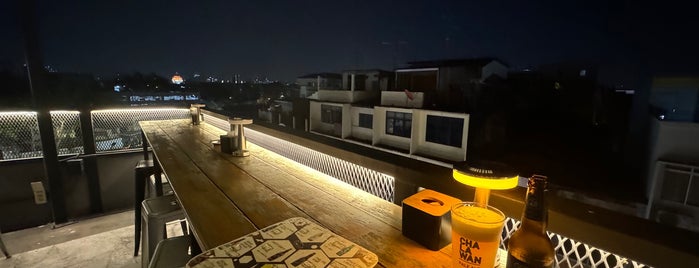 At-Mosphere Rooftop Café is one of Bar and restaurant.