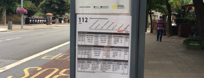 Ealing Broadway Bus Stop K is one of To Try - Elsewhere29.
