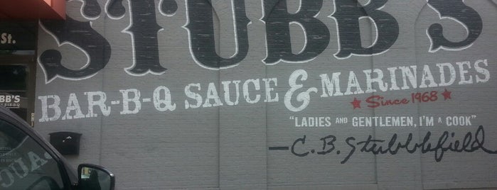 Stubb's BBQ Sauce is one of Interesting places I've been.