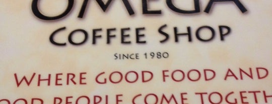 Omega Coffee Shop is one of Orte, die Estelle gefallen.