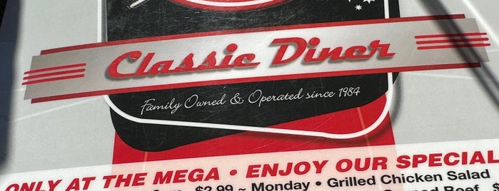 Mega Classic Diner is one of Michigan Restaurant.