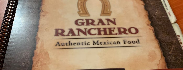 Gran Ranchero is one of restaurants.