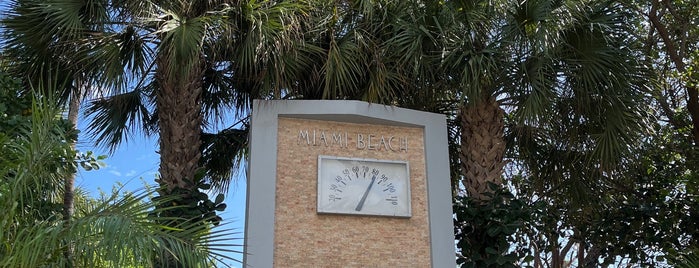 Art Deco Thermometer is one of Miami.