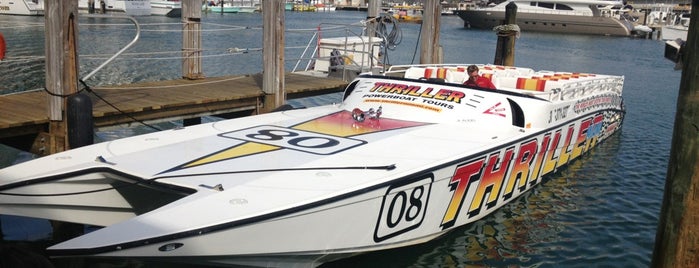 Thriller Powerboat Tours is one of Locais curtidos por Pato.