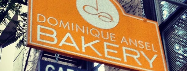 Dominique Ansel Bakery is one of NY To Do.