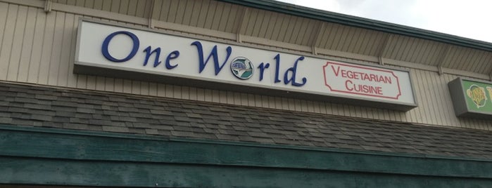 One Veg World is one of Vegan Restaurants.