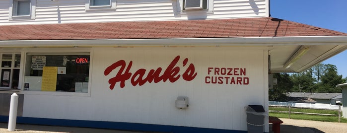 Hanks Frozen Custard is one of A & A DAY TRIPPIN.