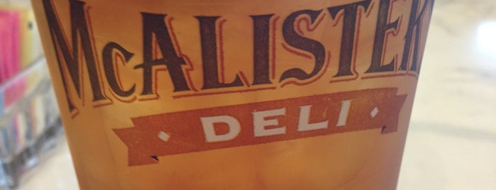 McAlister's Deli is one of The 15 Best Places for Tea in Charlotte.