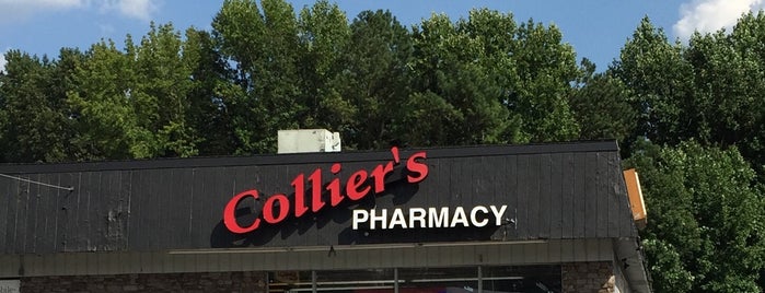 Collier's Pharmacy is one of Chester 님이 좋아한 장소.