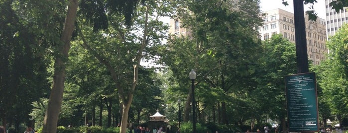 Rittenhouse Square is one of Safe, scenic, walk at lunch areas in Center City.