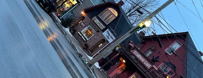 Stairway Cafe is one of New hampshire.