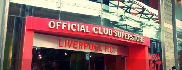 Liverpool FC Official Club Store is one of Orte, die Onur gefallen.