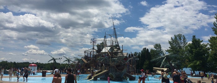 Hook's Lagoon is one of Darien Lake Theme Park.