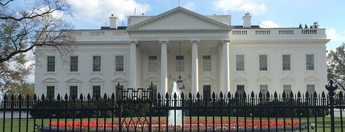 The White House is one of Washington.