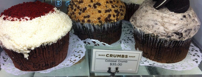 Crumbs Bake Shop (in the Prudential Center) is one of My must-visits.