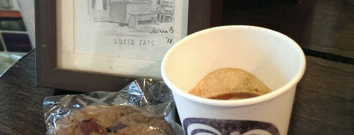 Lucid Cafe is one of Dan's New York.